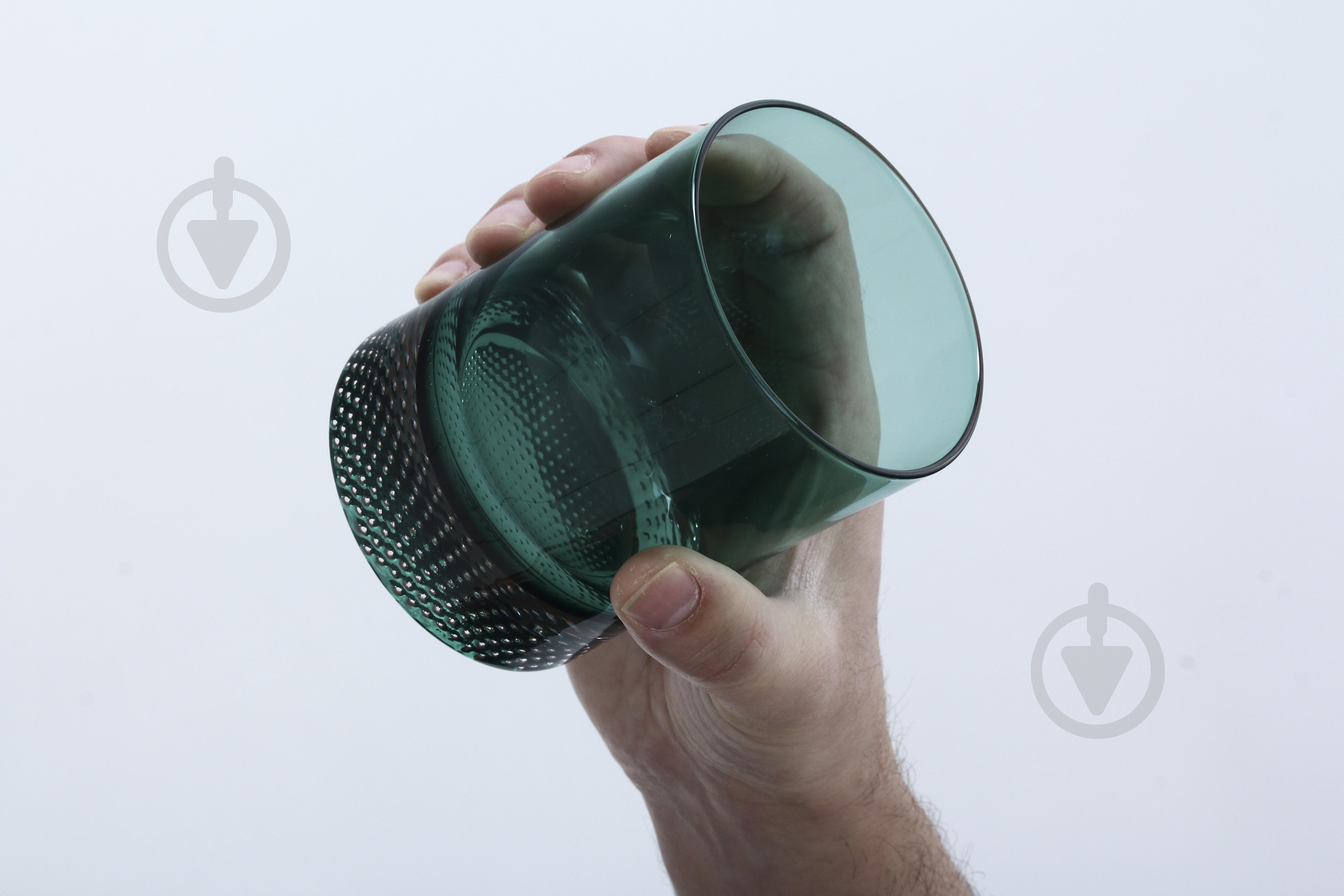 Склянка низька Fiora Scandi Green скло 365 мл 1 шт. - фото 5