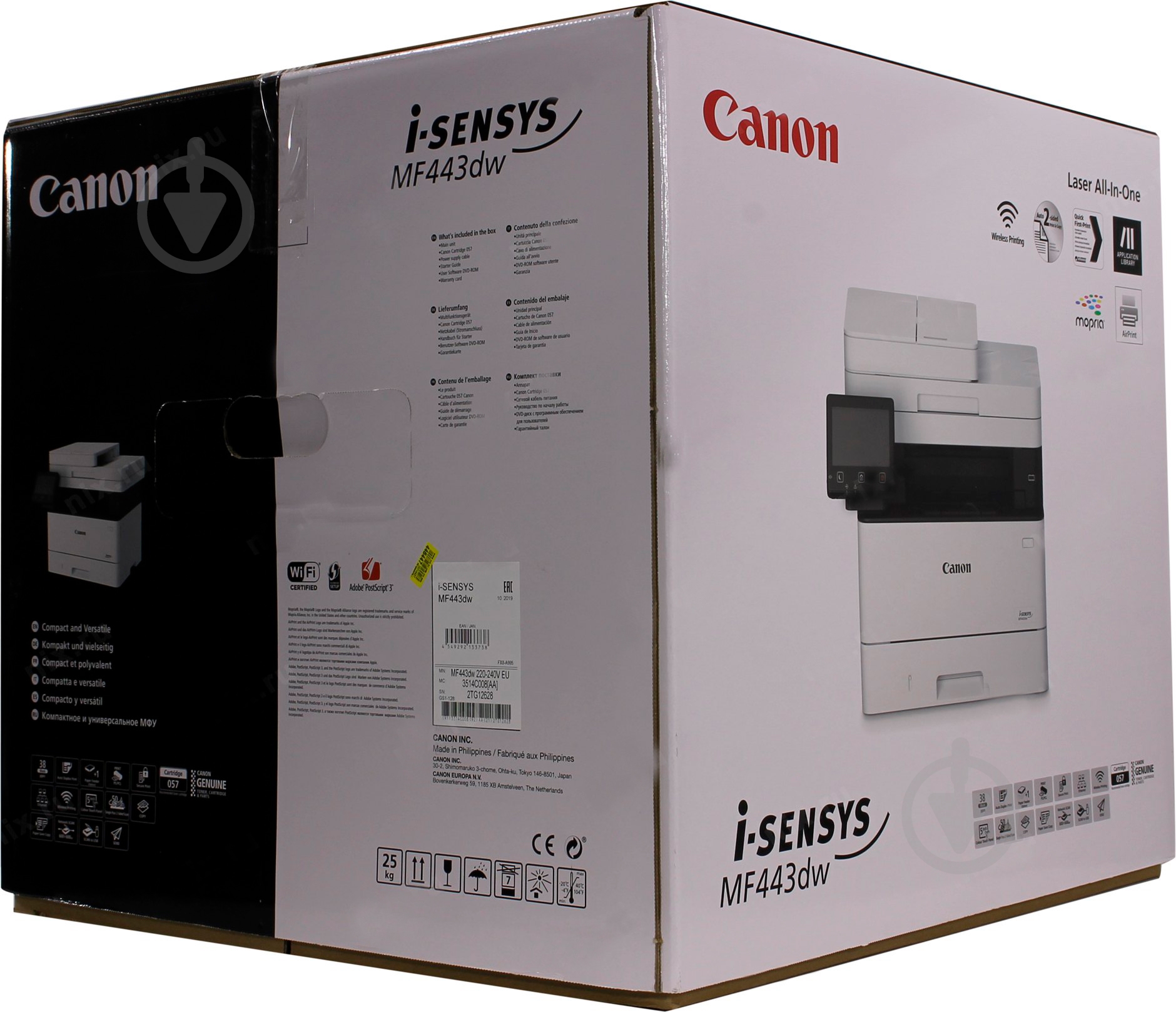 МФУ Canon i-SENSYS MF443DW А4 (3514C008) - фото 5