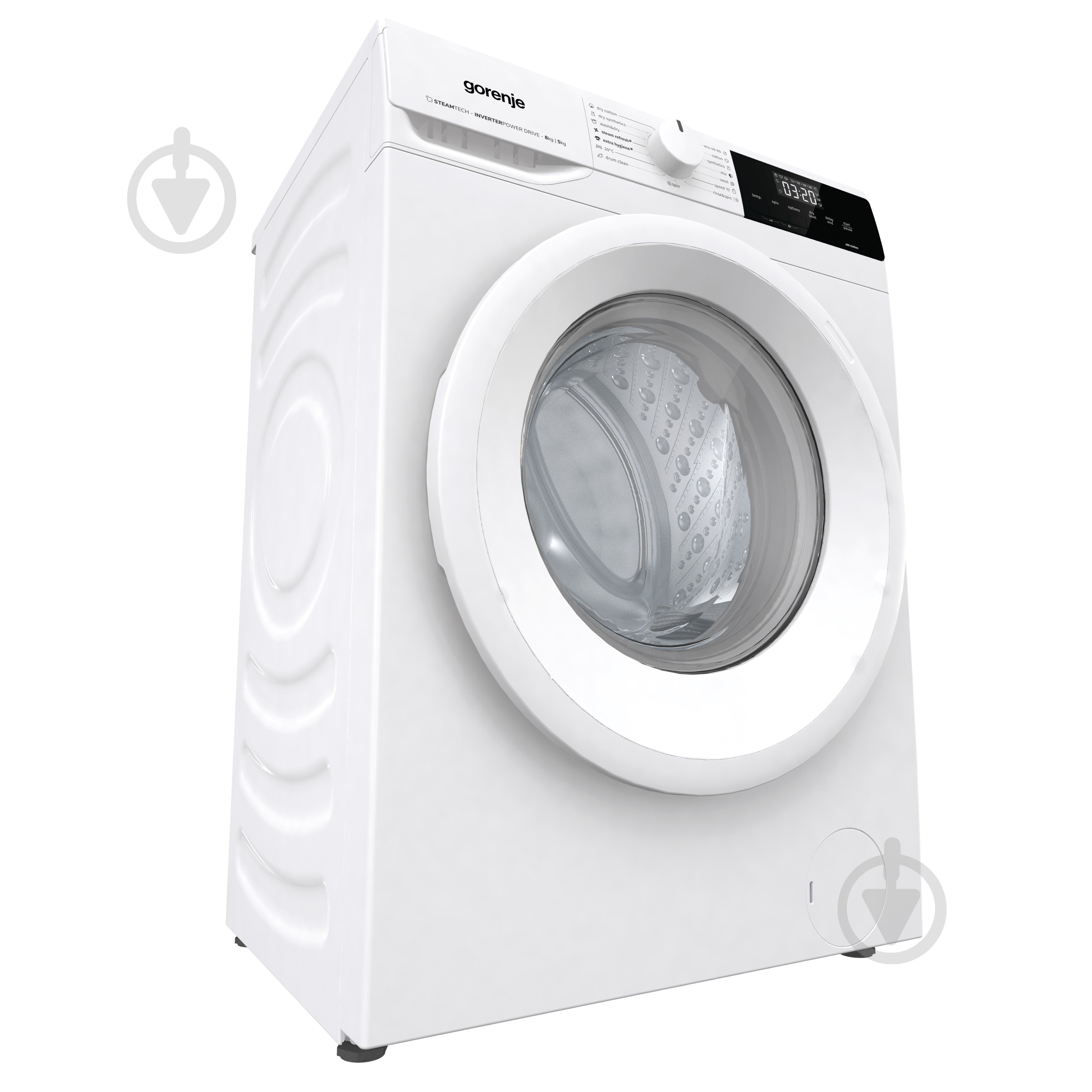 Пральна машина із сушкою Gorenje W3D2A854ADS/UA - фото 5 Пральна машина із сушкою Gorenje W3D2A854ADS/UA - фото 5