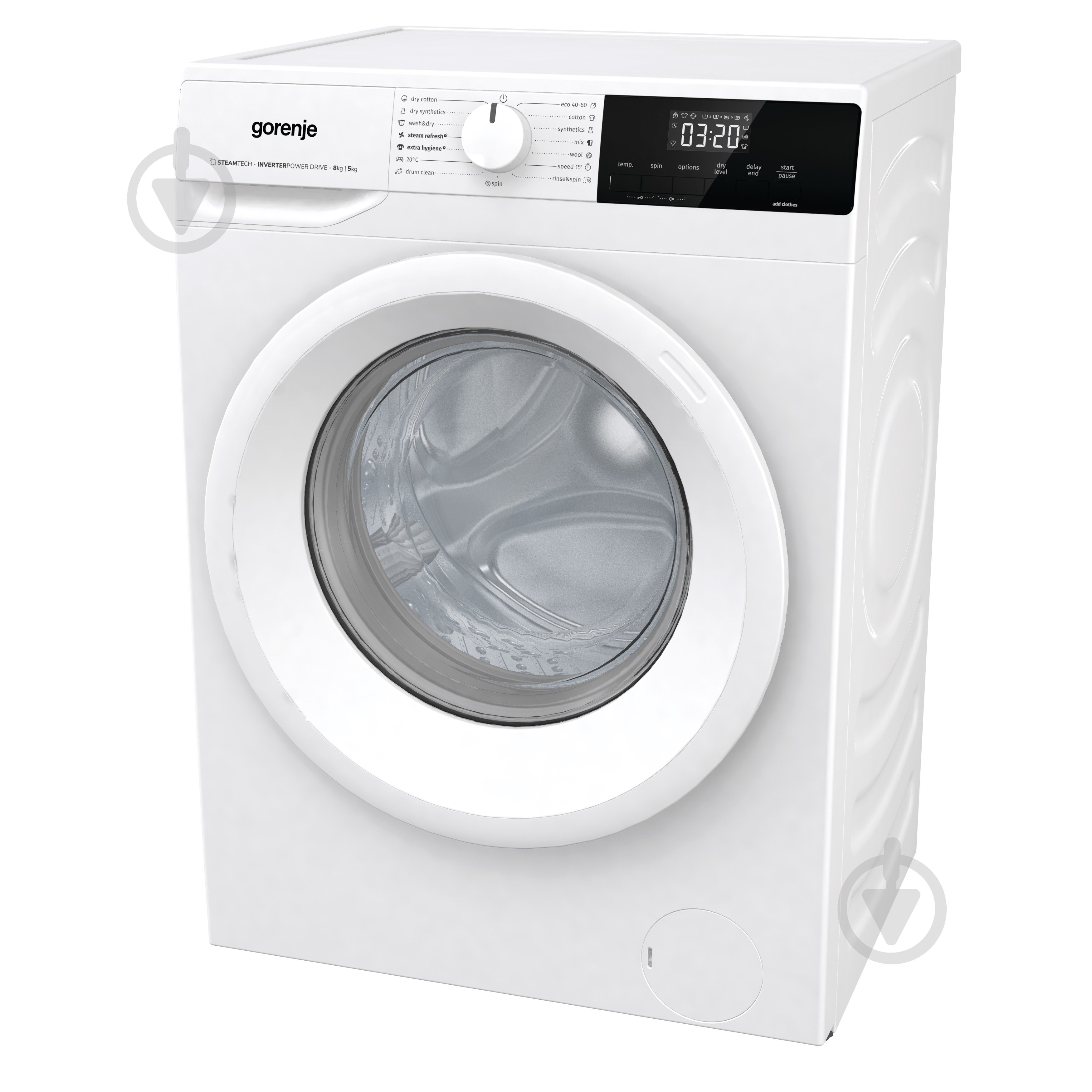 Пральна машина із сушкою Gorenje W3D2A854ADS/UA - фото 9 Пральна машина із сушкою Gorenje W3D2A854ADS/UA - фото 9