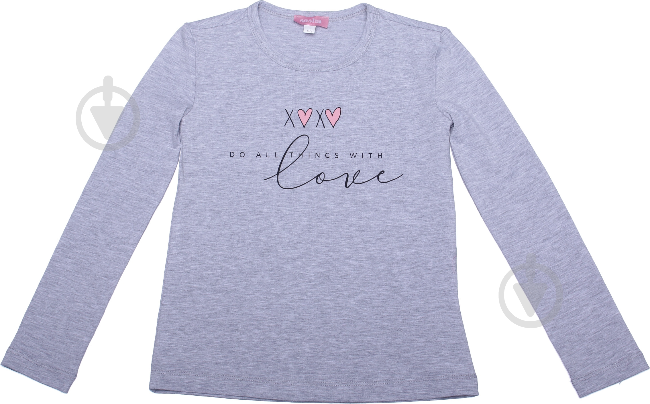 Блуза Sasha р.134 серый 4505/9 - фото 2