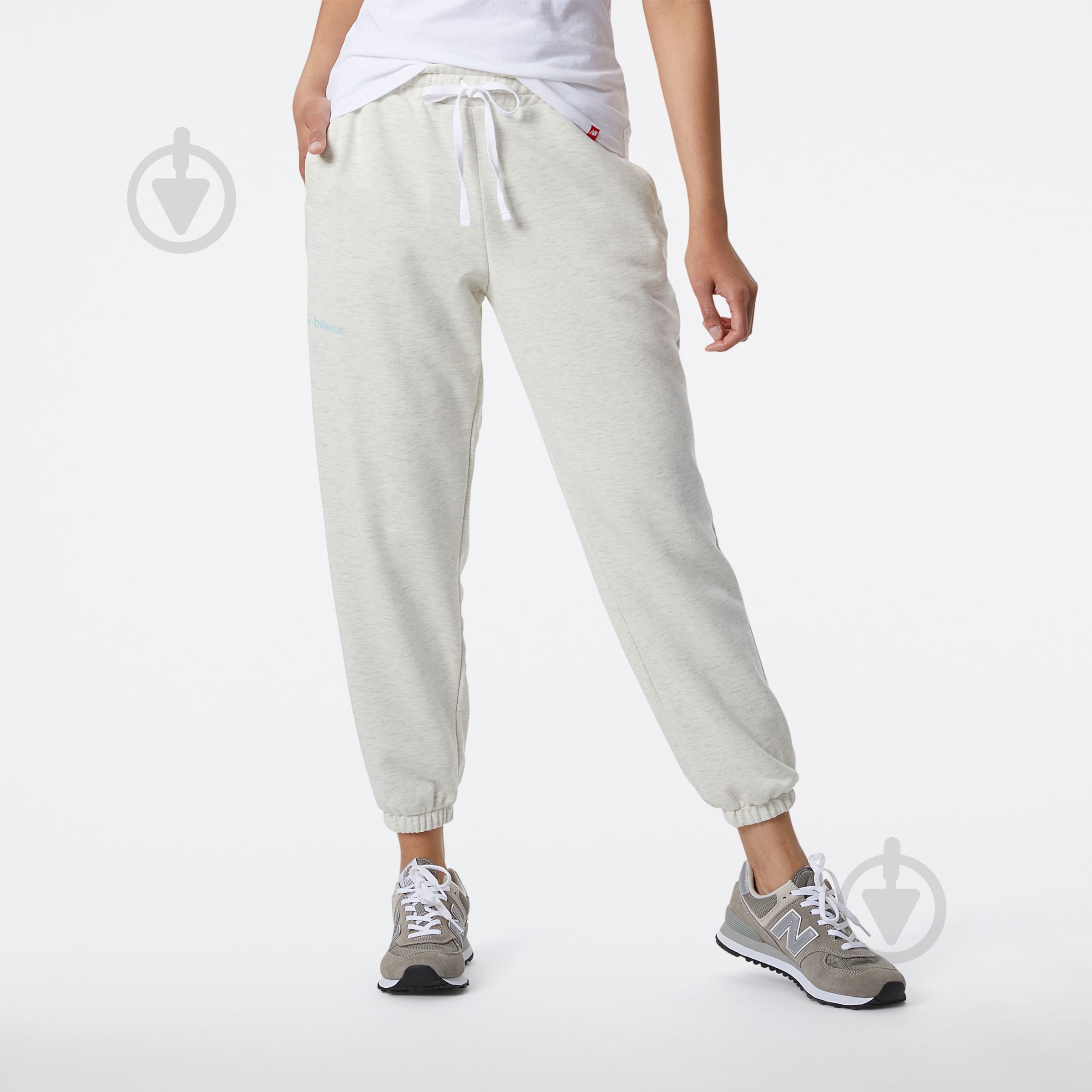 Брюки New Balance WP21554SAH р. L белый - фото 1 Брюки New Balance WP21554SAH р. L белый - фото 1
