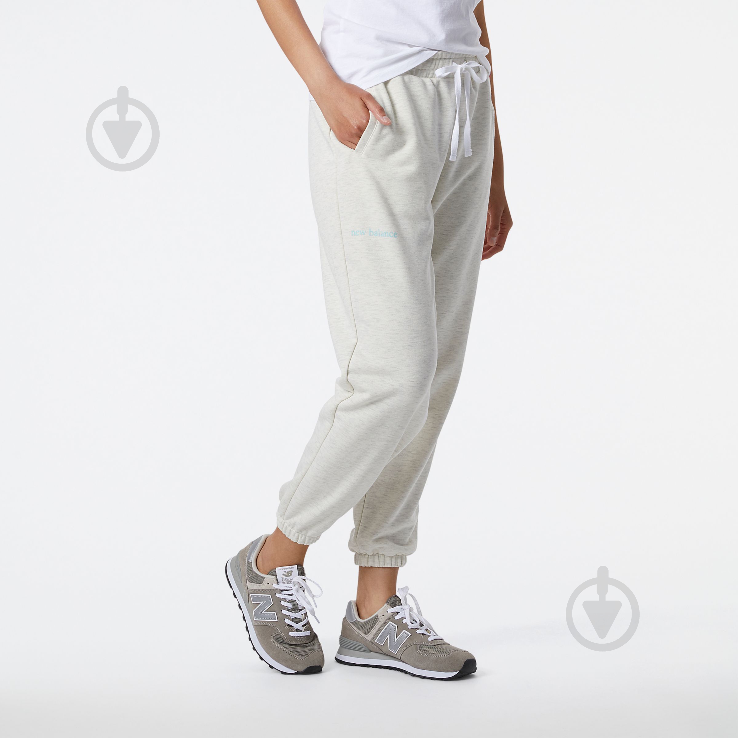 Брюки New Balance WP21554SAH р. L белый - фото 2 Брюки New Balance WP21554SAH р. L белый - фото 2