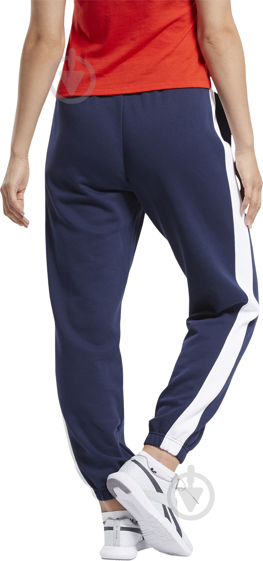 Брюки Reebok TE Linear Logo FL P FU2252 р. S синий - фото 2