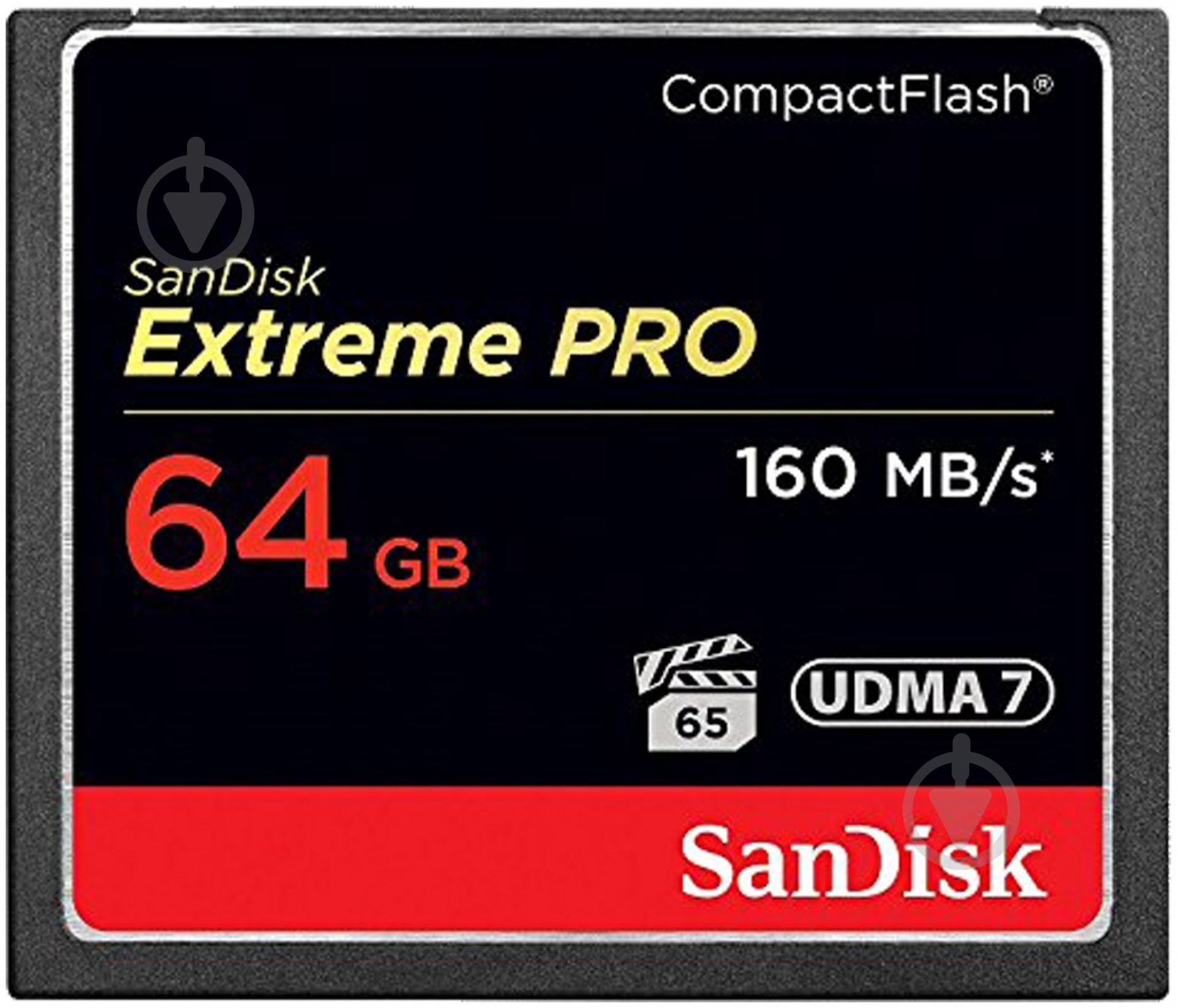 Карта памяти SanDisk Compact Flash 64GB (SDCFXPS-064G-X46) - фото 1