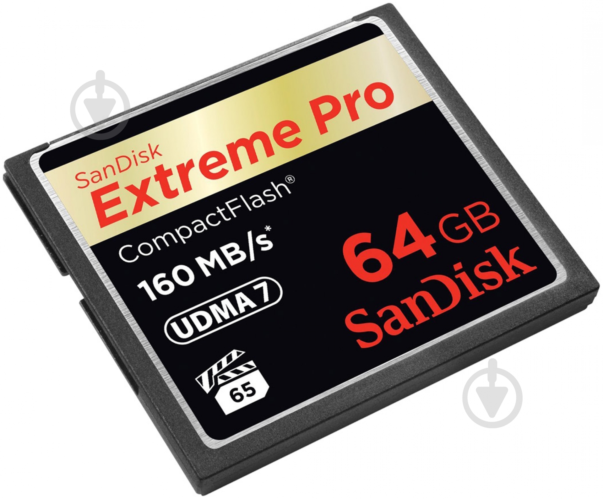 Карта памяти SanDisk Compact Flash 64GB (SDCFXPS-064G-X46) - фото 2