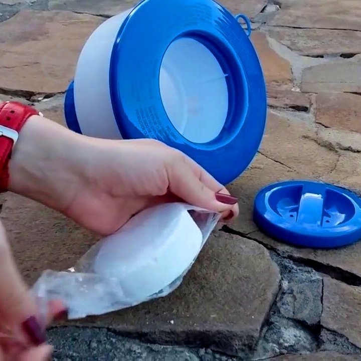 Дозатор плавающий Intex арт. 29041, 17,8 см (для химии в таблетках по 20 г) - фото 6 Дозатор плавающий Intex арт. 29041, 17,8 см (для химии в таблетках по 20 г) - фото 6