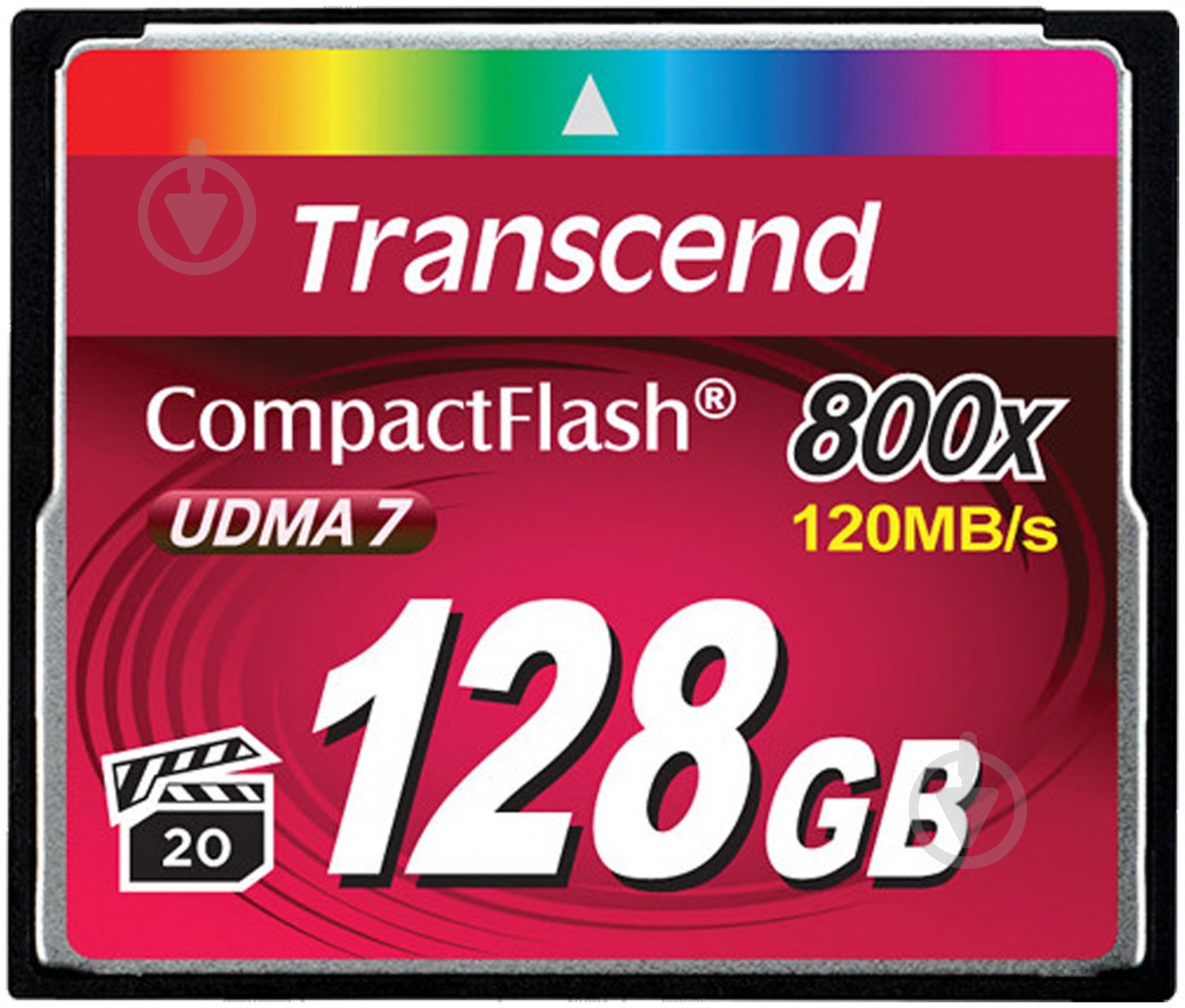 Карта памяти Transcend CF128GB (TS128GCF800) - фото 1