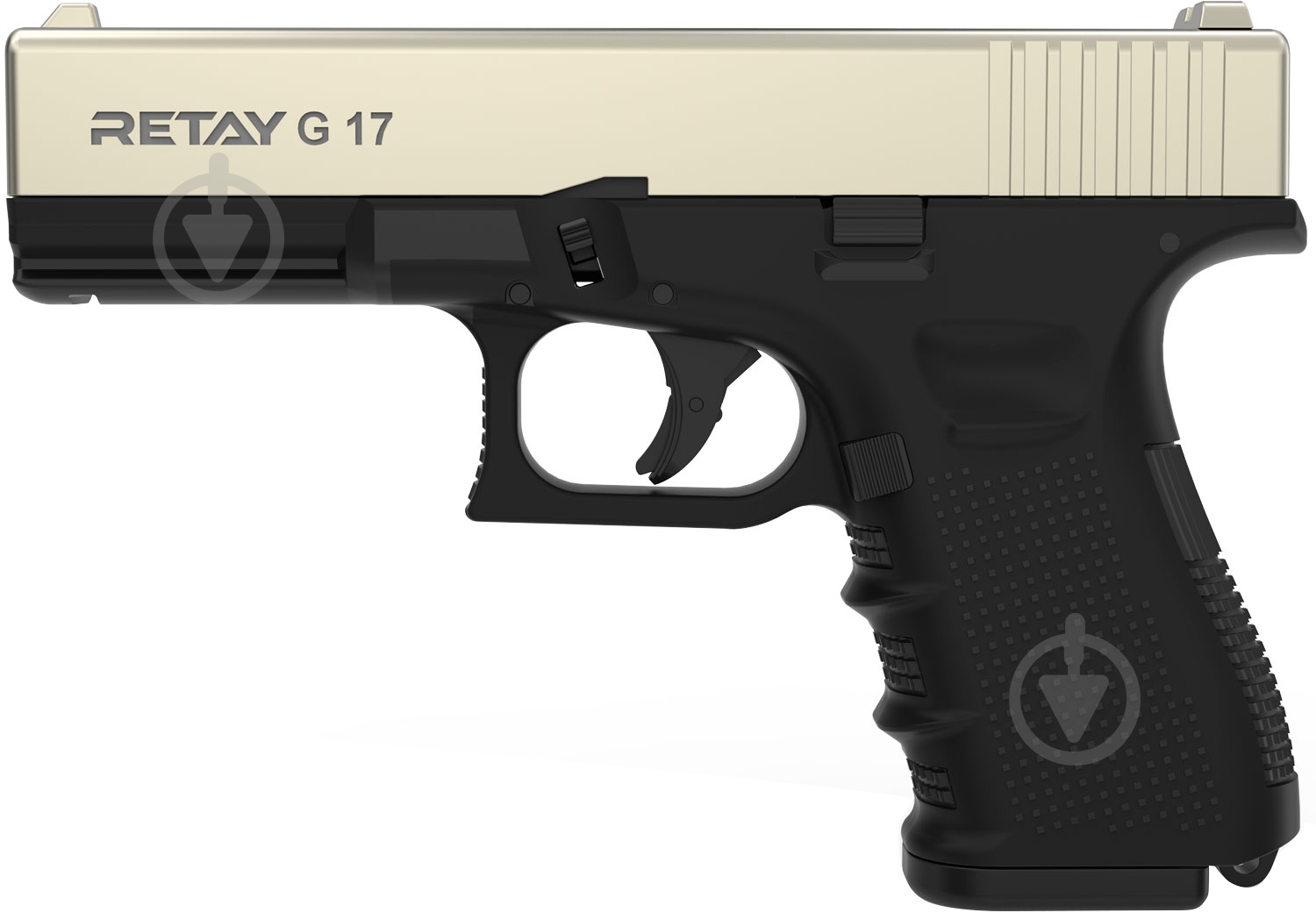 Зброя сигнально-шумова Retay G17 9 мм satin - фото 1 Зброя сигнально-шумова Retay G17 9 мм satin - фото 1