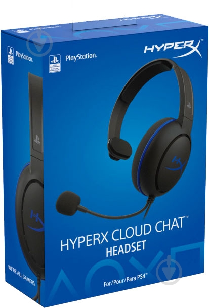 Гарнітура HyperX Cloud Chat PS4 black (4P5J3AM) - фото 5