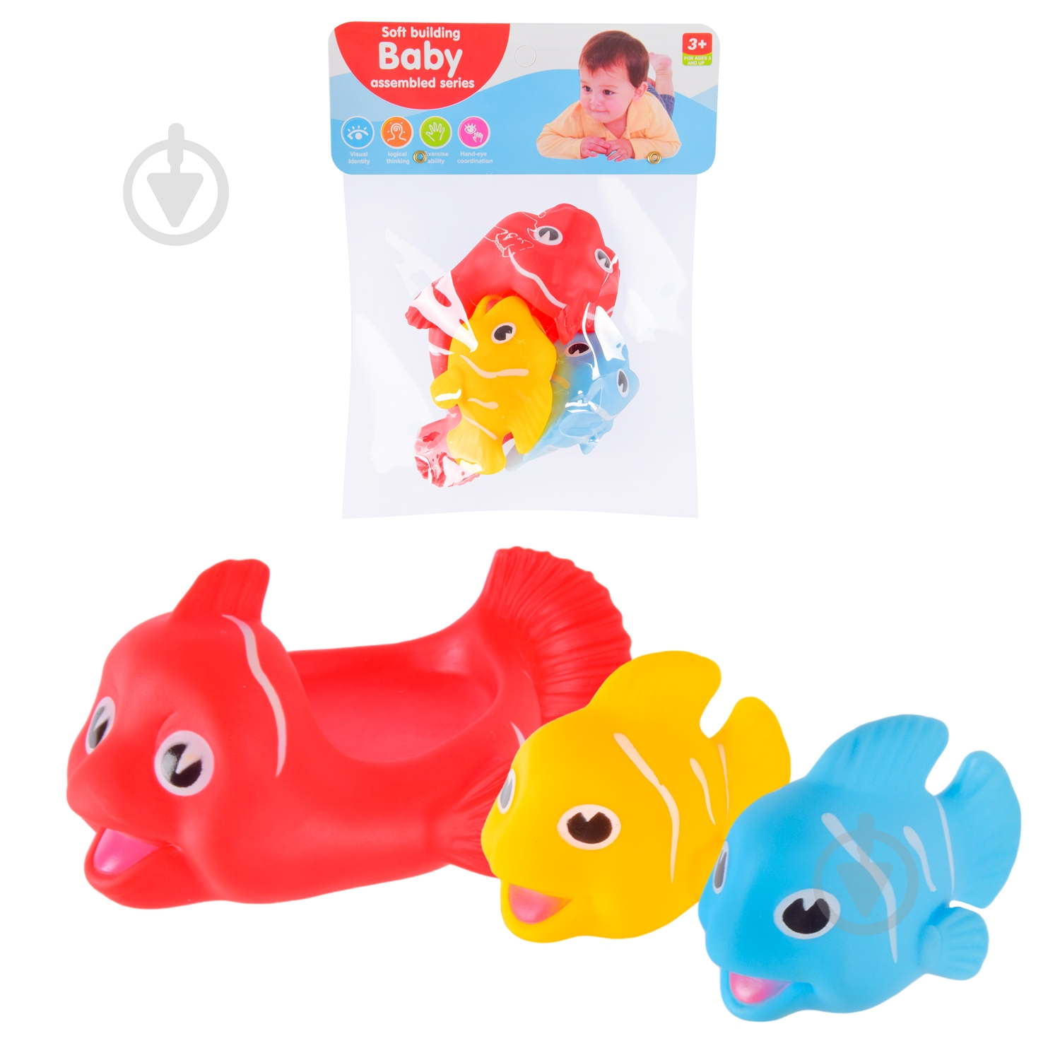 Игрушка для ванны Shantou B100-3 - фото 1 Игрушка для ванны Shantou B100-3 - фото 1