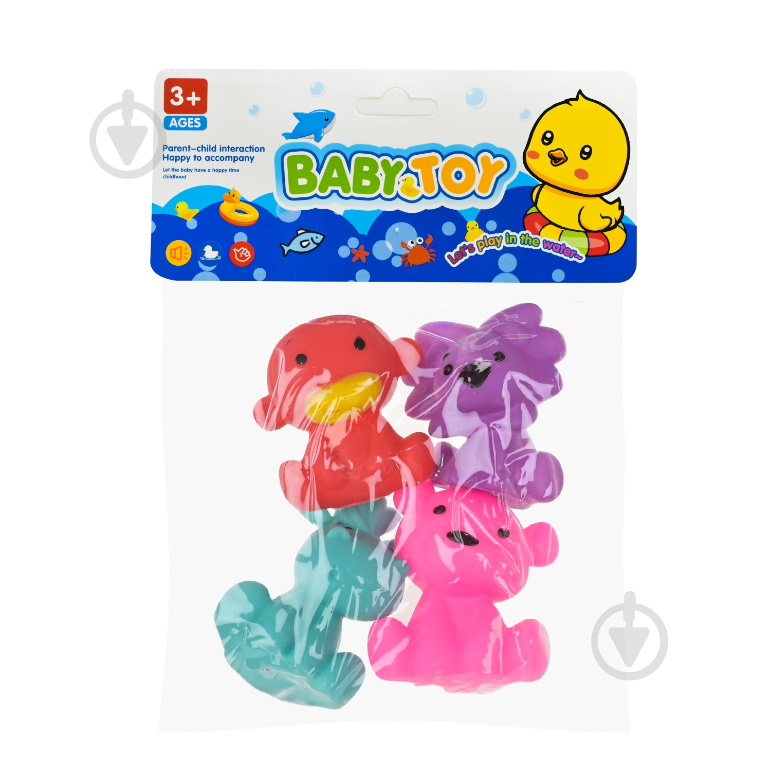 Игрушка для ванны Shantou 4 шт. BB0013 - фото 1