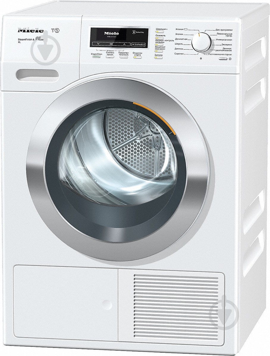 Сушильная машина Miele TKR650WP 12KR6502RU - фото 1 Сушильная машина Miele TKR650WP 12KR6502RU - фото 1