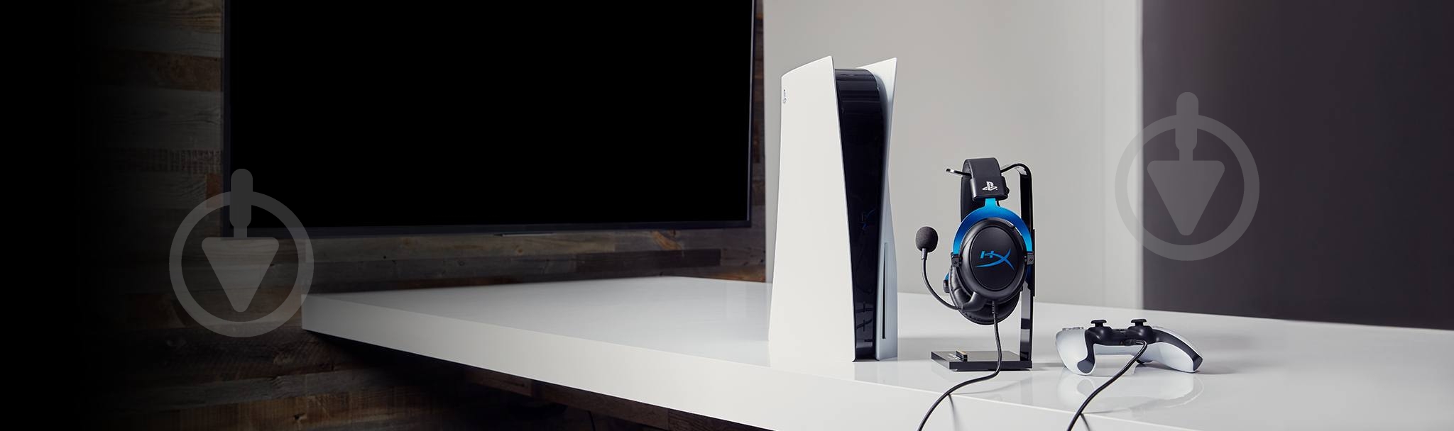 Наушники HyperX Cloud Blue PS5 black (4P5H9AM) - фото 12