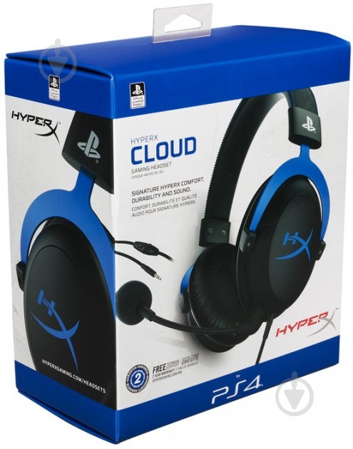 Наушники HyperX Cloud Blue PS5 black (4P5H9AM) - фото 9