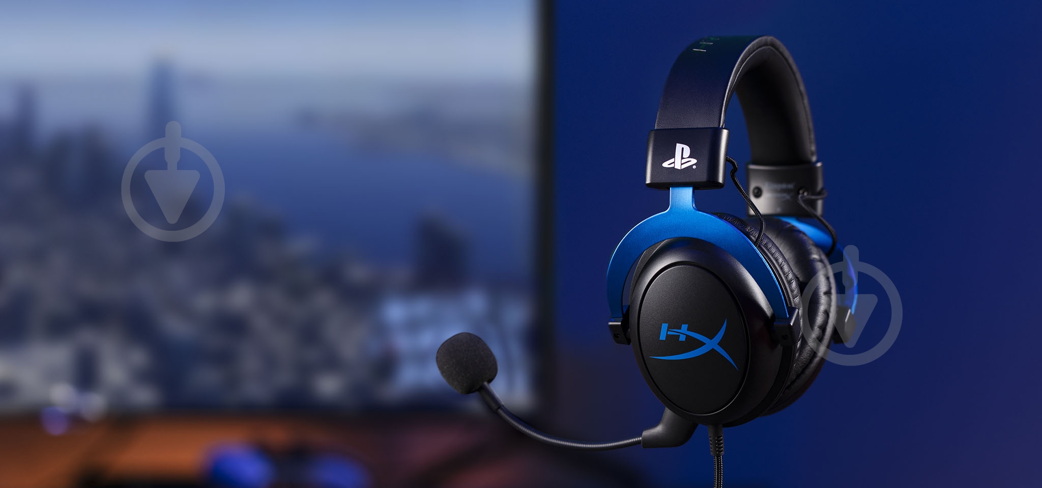 Наушники HyperX Cloud Blue PS5 black (4P5H9AM) - фото 11