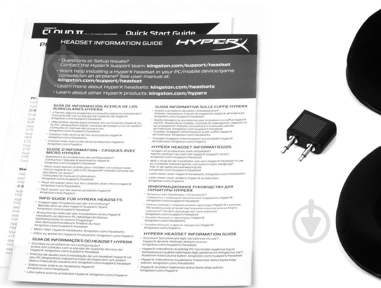 Наушники HyperX Cloud II - Pro Gaming Headset black (4P5L9AA) - фото 27