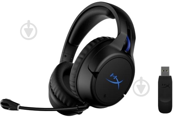 Навушники HyperX Cloud Flight PS5 black (4P5H6AA) - фото 2 Навушники HyperX Cloud Flight PS5 black (4P5H6AA) - фото 2