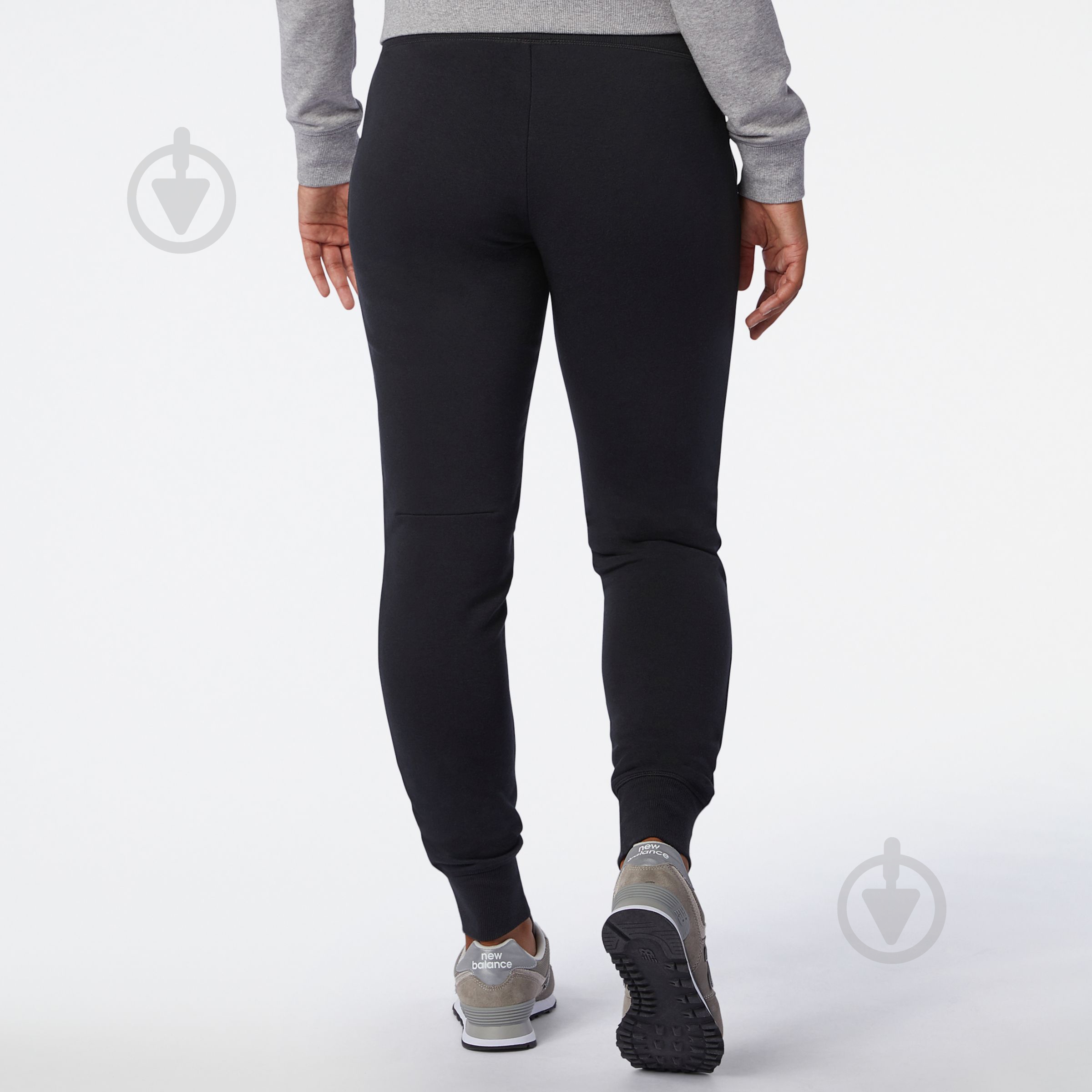 Брюки New Balance ESSENTIALS FT WP03530BK р. XL черный - фото 3
