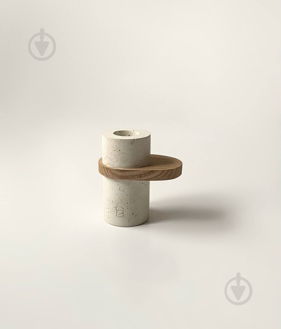 Подсвечник большой белый BB CANDLES - фото 3