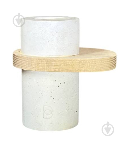 Подсвечник большой белый BB CANDLES - фото 1