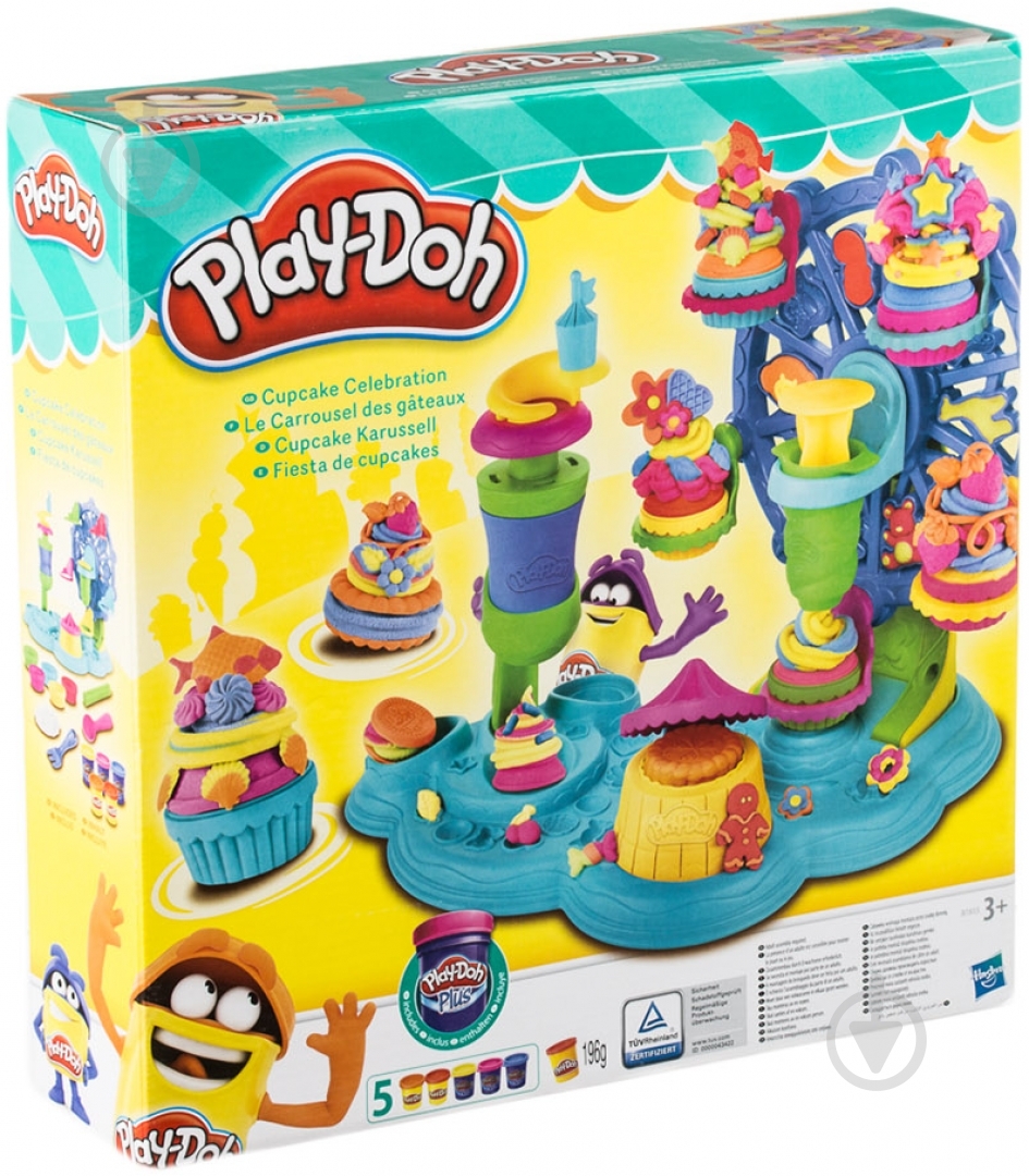 Пластилин Карнавал сладостей B1855 Play-Doh - фото 2