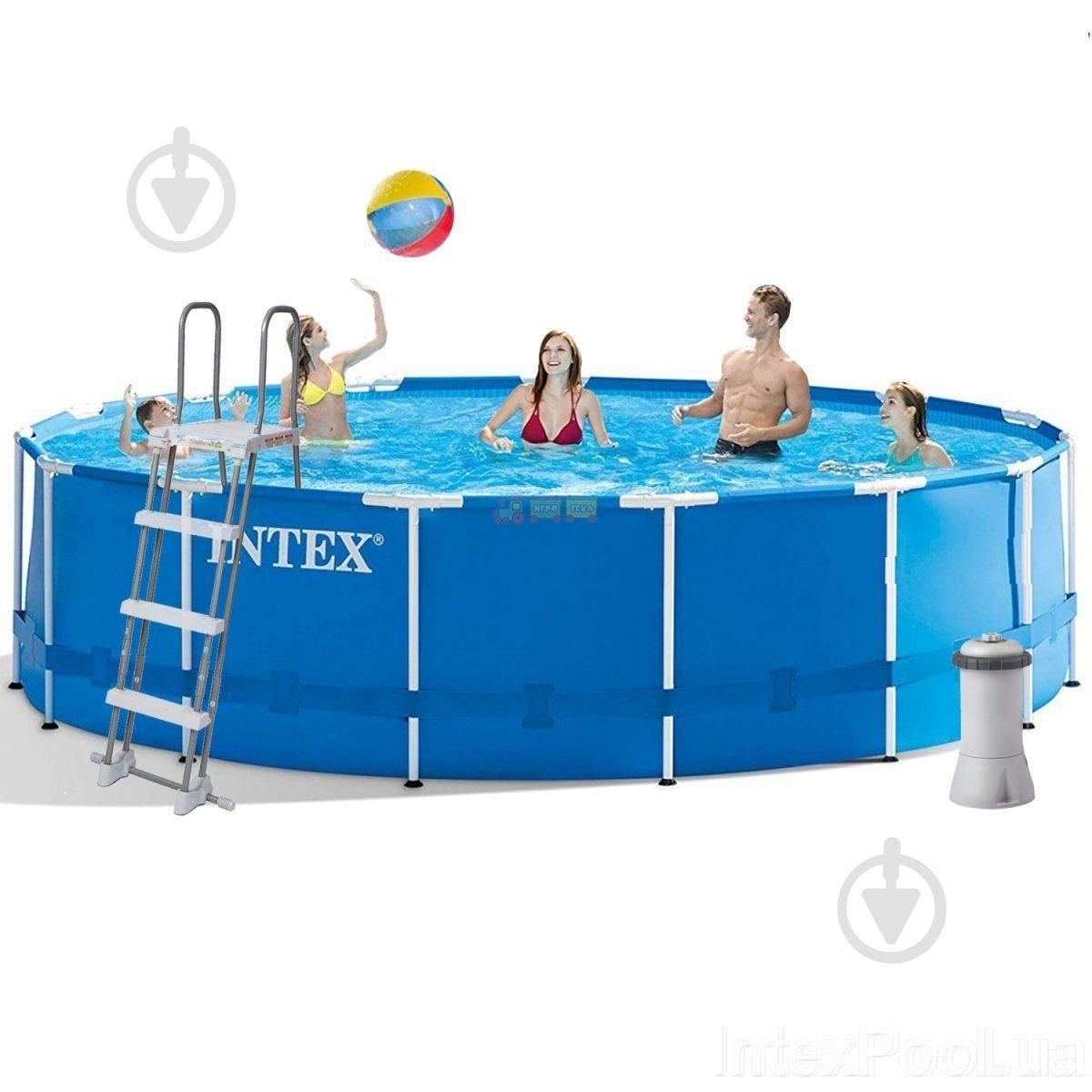 Басейн каркасний Intex арт.28242 (457х122 см) 16805л - фото 2