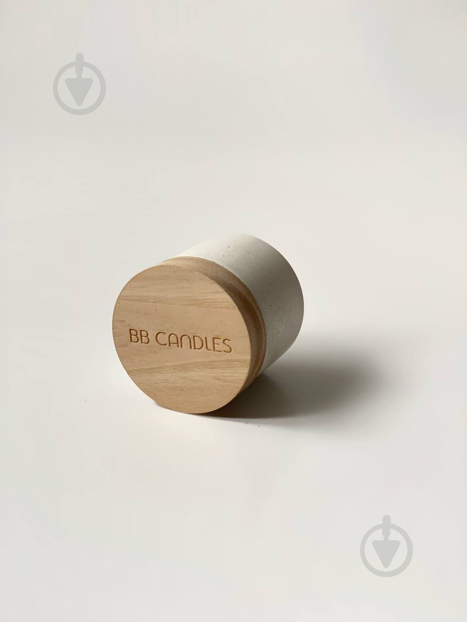 Подсвечник маленький белый BB CANDLES - фото 3