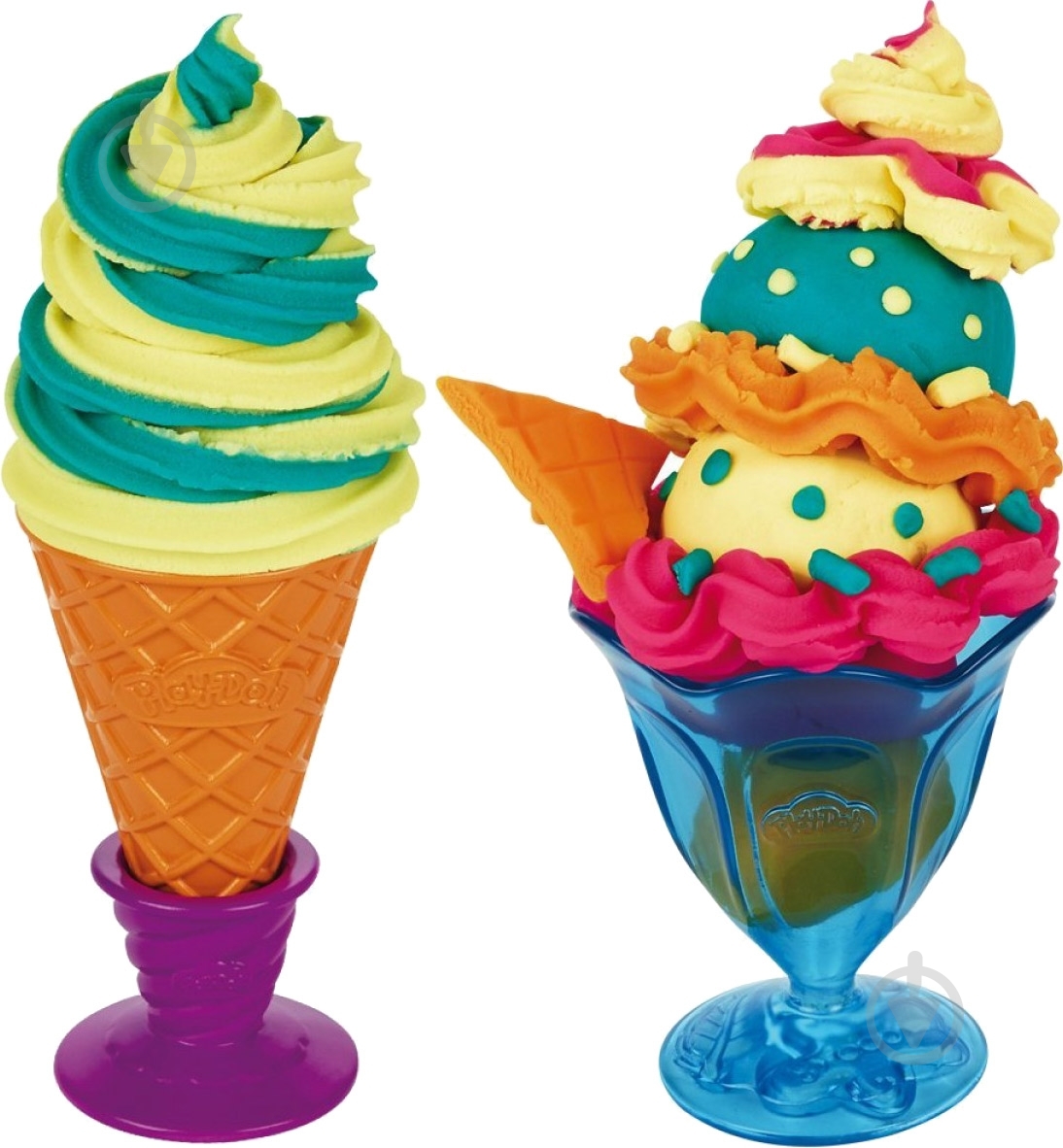 Пластилин Play-Doh Инструменты мастера мороженого B1857 - фото 3