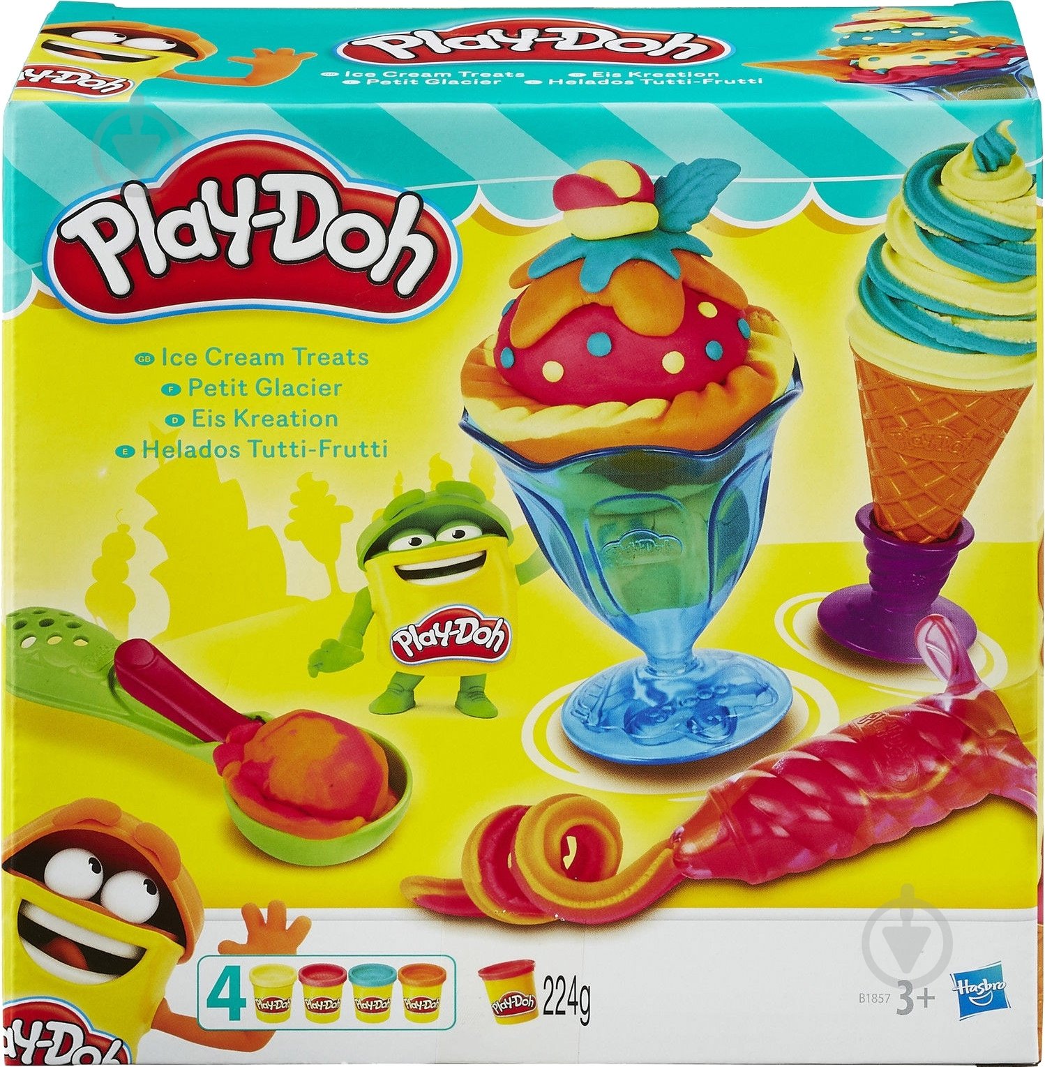 Пластилин Play-Doh Инструменты мастера мороженого B1857 - фото 1