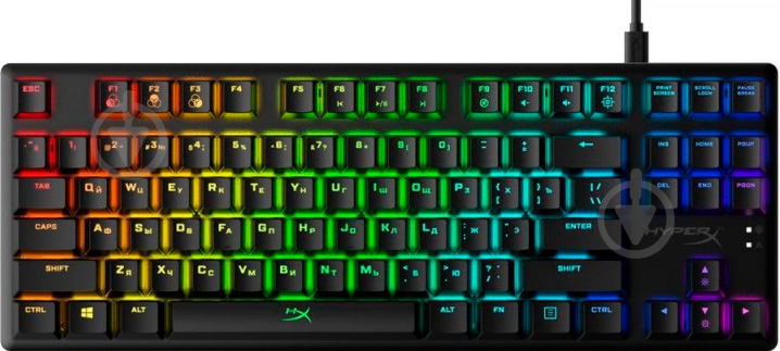 Клавіатура HyperX Alloy Origins Core black (4P5P3AX) - фото 1