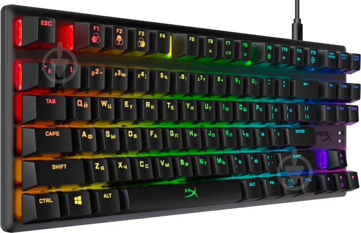 Клавіатура HyperX Alloy Origins Core black (4P5P3AX) - фото 2
