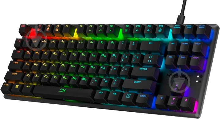 Клавіатура HyperX Alloy Origins Core black (4P5P3AX) - фото 3