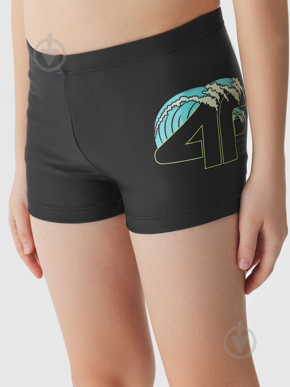 Плавки 4F р. 134/140 черный - фото 1