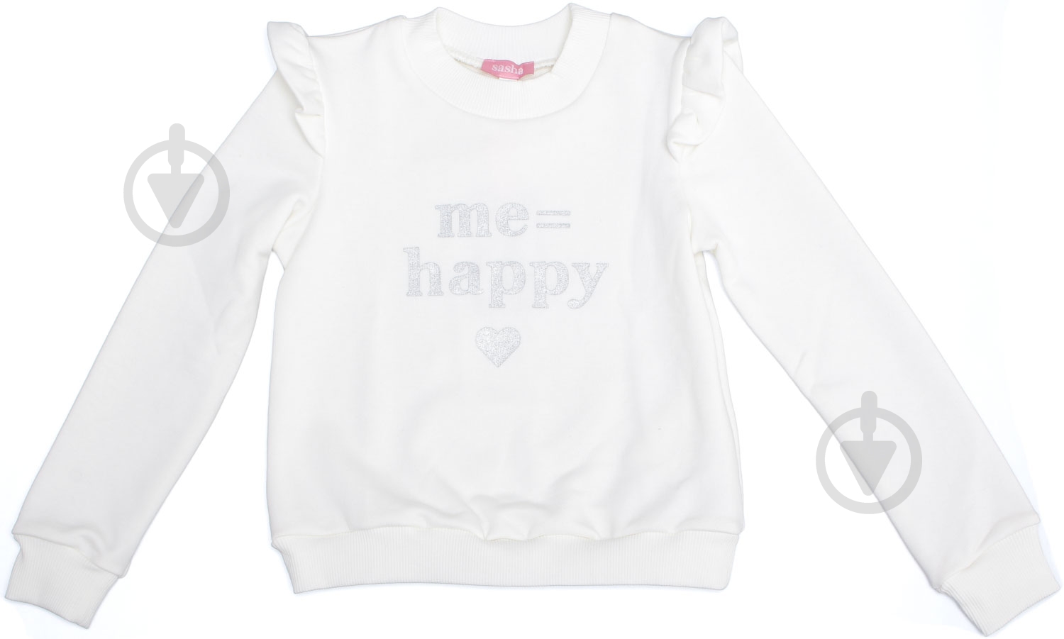 Реглан для девочки Sasha р.128 молочный 4579 - фото 2 Реглан для девочки Sasha р.128 молочный 4579 - фото 2