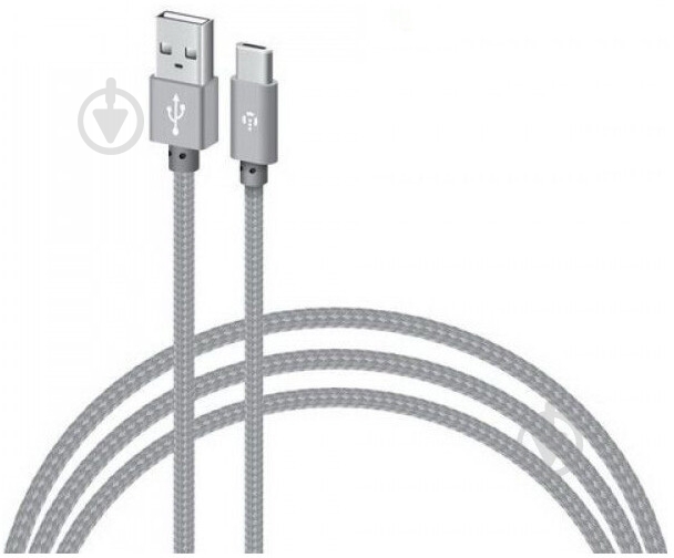 Кабель Intaleo USB Type-C (CBGNYT2) 2 м серый (952328) - фото 1
