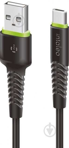 Кабель Intaleo Type-C (CBFLEXT2) 2 м черный (952324) - фото 1