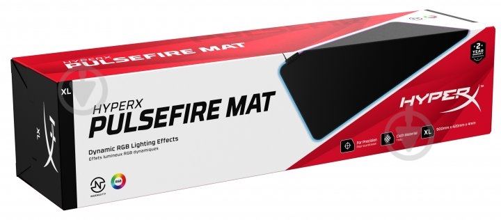 Игровая поверхность HyperX Pulsefire Mat RGB Extra Large (4S7T2AA) - фото 6