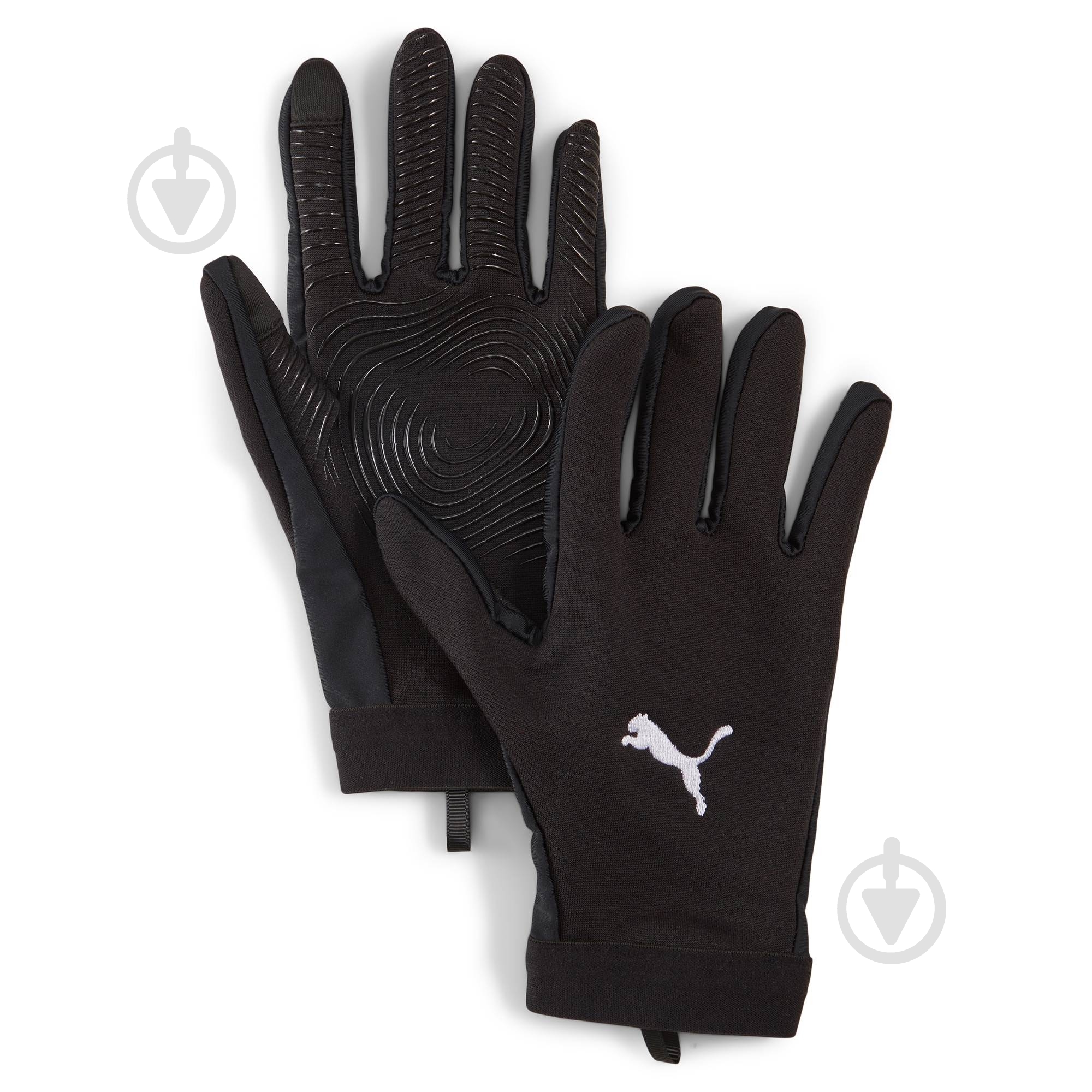 Варежки Puma INDIVIDUALWINTERIZED PLAYER GLOVE 04187301 р.XS черный - фото 1