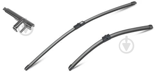 Комплект щіток склоочисника Denso безкаркасних Flat DF-012 530 мм 2 шт. - фото 2 Комплект щіток склоочисника Denso безкаркасних Flat DF-012 530 мм 2 шт. - фото 2