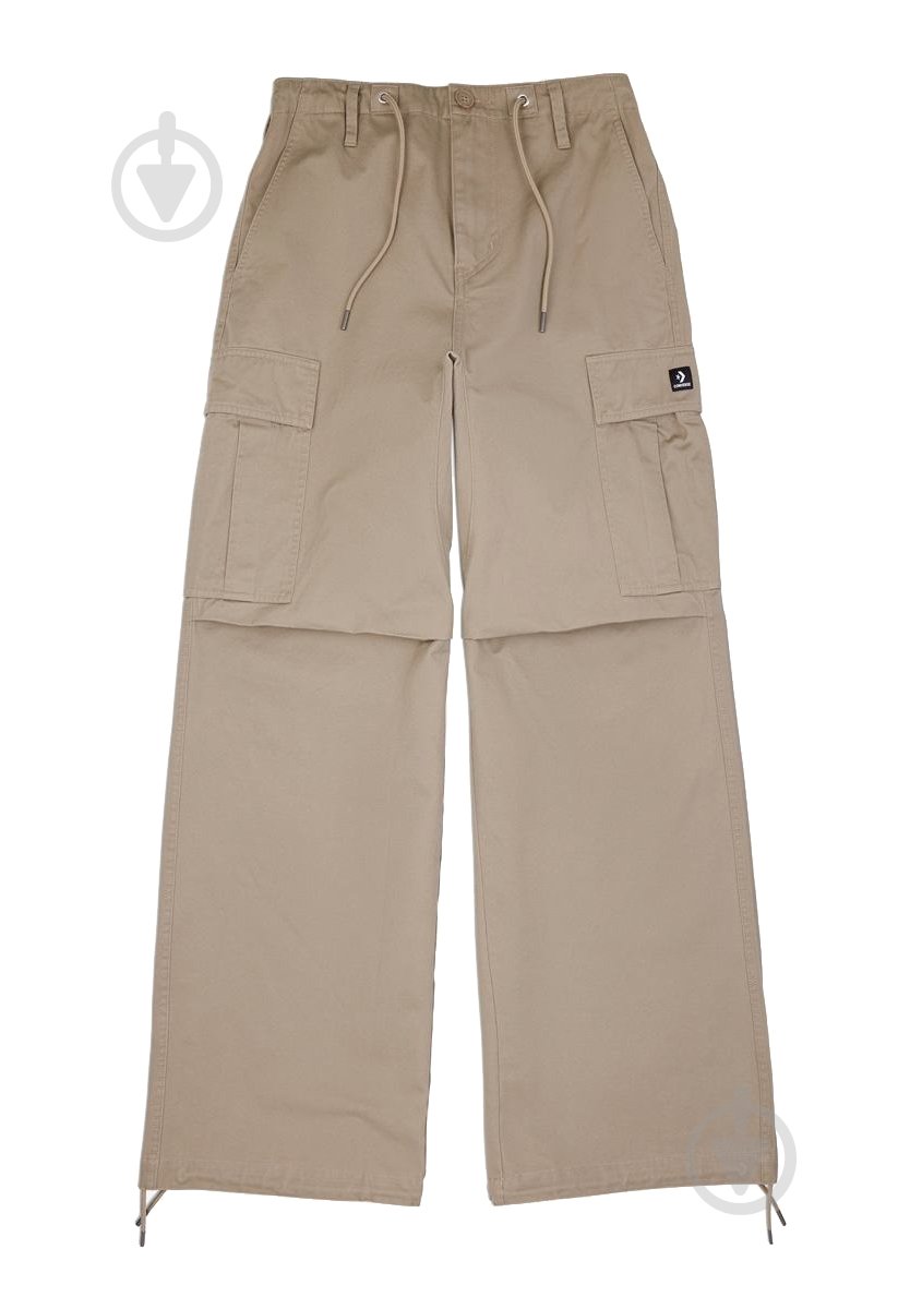 Брюки Converse CARGO POCKET PANT 10026957-259 р. L бежевый - фото 1