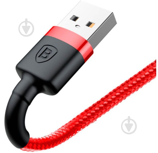 Кабель BASEUS USB to Lightning 2.4A (CALKLF-B09) 1 м червоний (948093) - фото 5