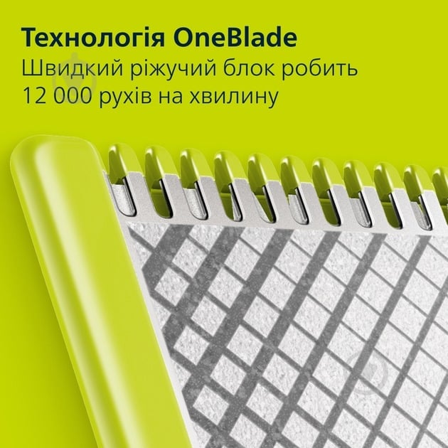Електростанок із тримером Philips OneBlade Pro 360 QP6552/15 для обличчя та тіла - фото 4