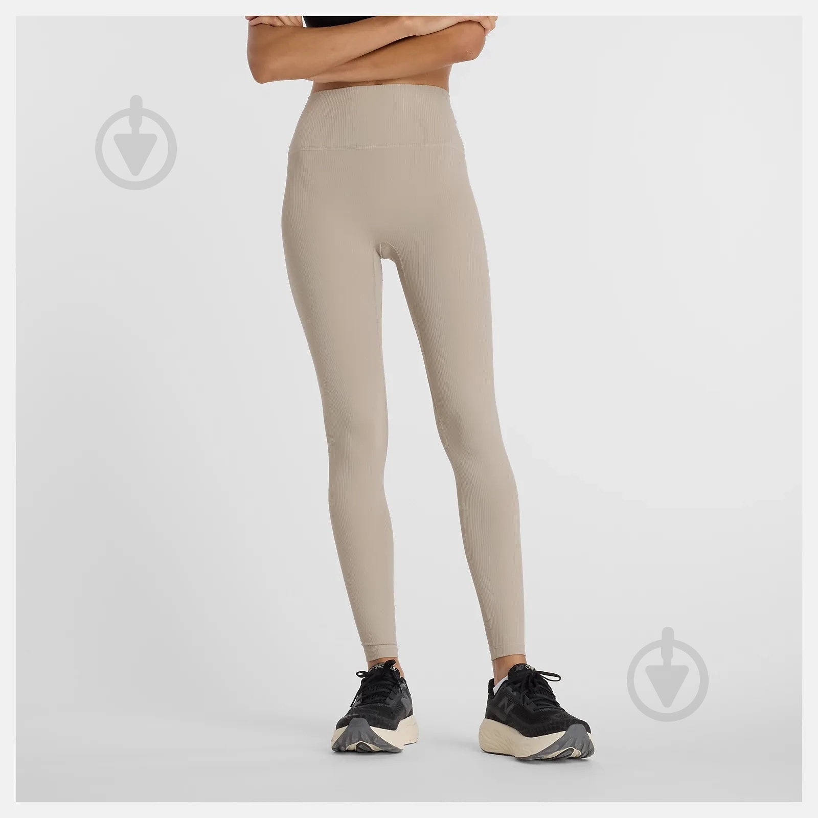 Лосины New Balance WP53152ADS р.L бежевый - фото 1 Лосины New Balance WP53152ADS р.L бежевый - фото 1