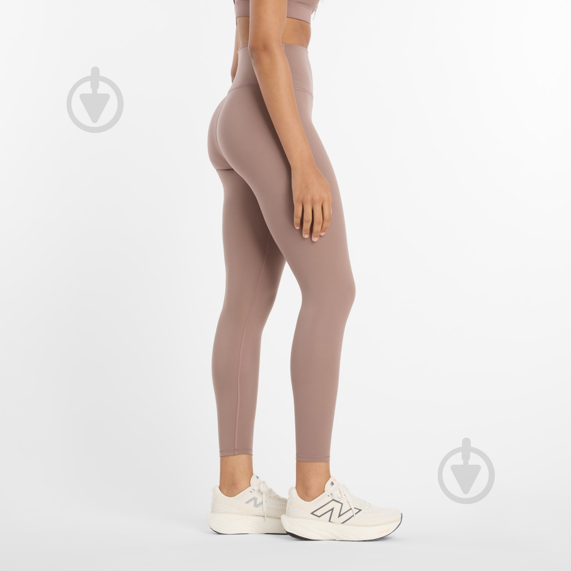 Тайтсы New Balance WP51112EAS р.L коричневый - фото 3