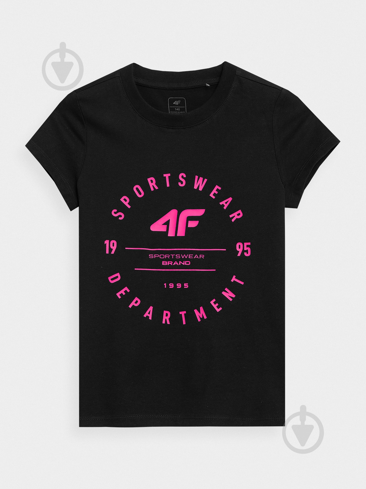 Футболка 4F 4FJSS23TTSHF280-20S р.152 чорний - фото 4 Футболка 4F 4FJSS23TTSHF280-20S р.152 чорний - фото 4
