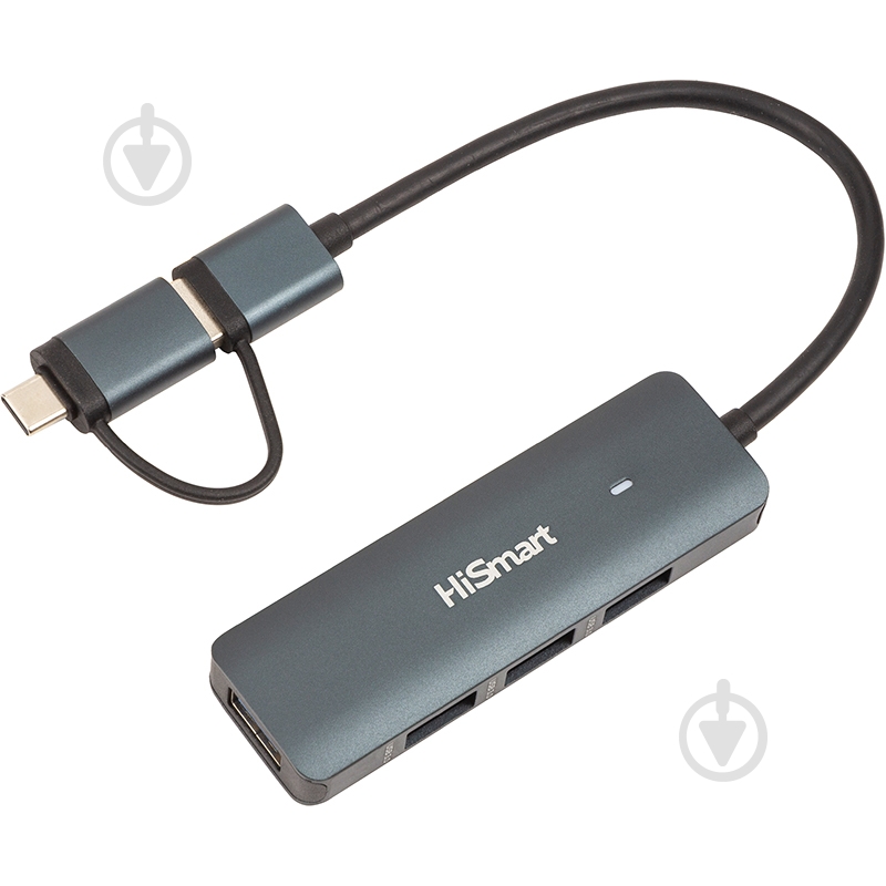USB-хаб PowerPlant USB 3.0 - 4 x USB 3.0 - фото 1