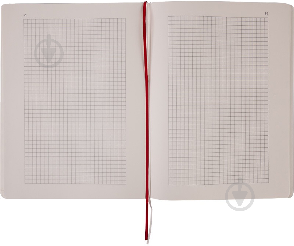 Дневник недатированный красный клетка Axent Partner Soft 8605-21-06-a - фото 4