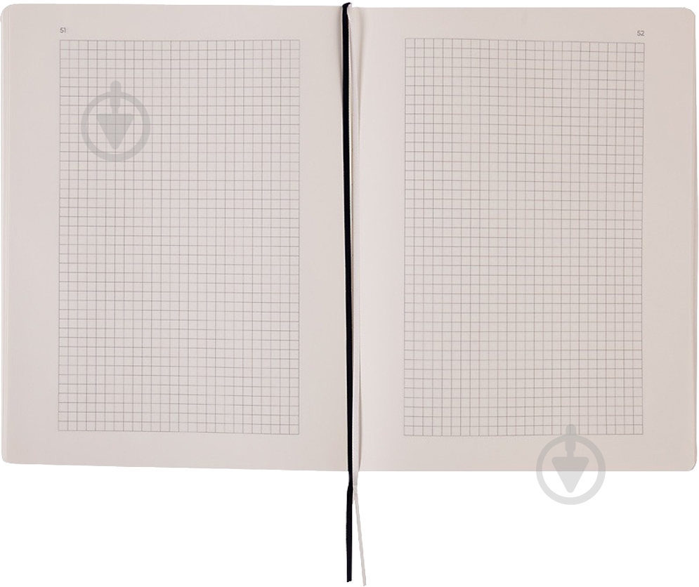 Дневник недатированный черный клетка Axent Partner Soft 8605-21-01-a - фото 4