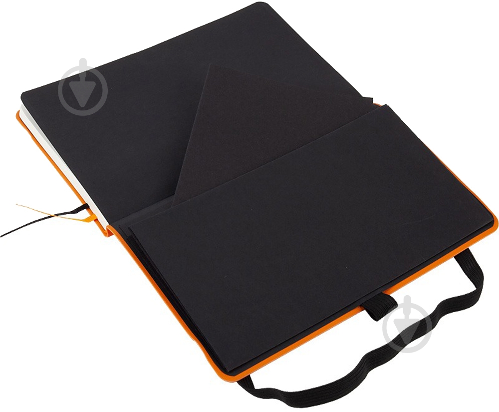 Дневник недатированный оранжевый клетка Axent Partner Soft A5 8601-21-12-a - фото 2